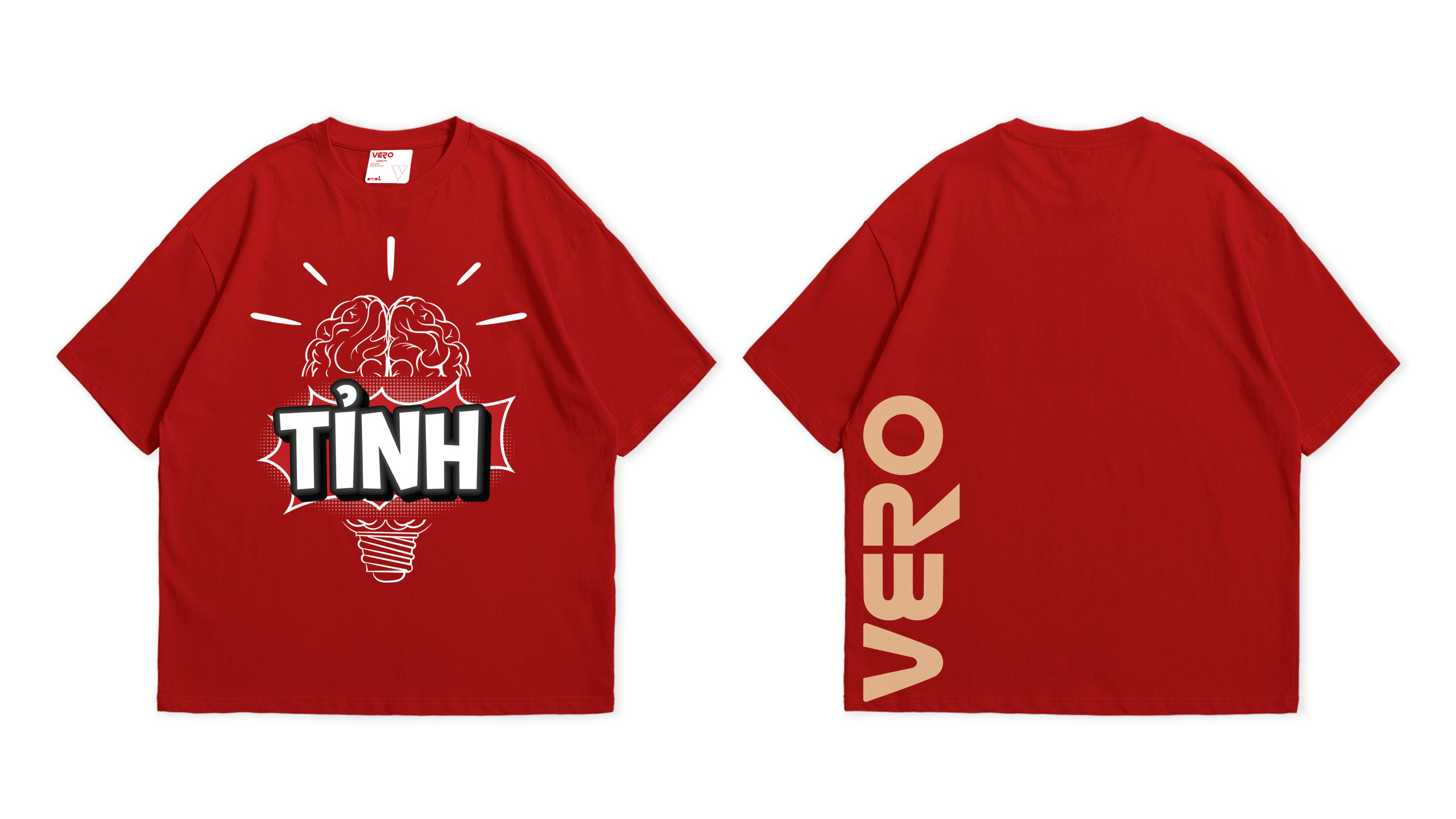 Áo Thun Nam/Nữ Vero "Tỉnh" Collection Form Oversize