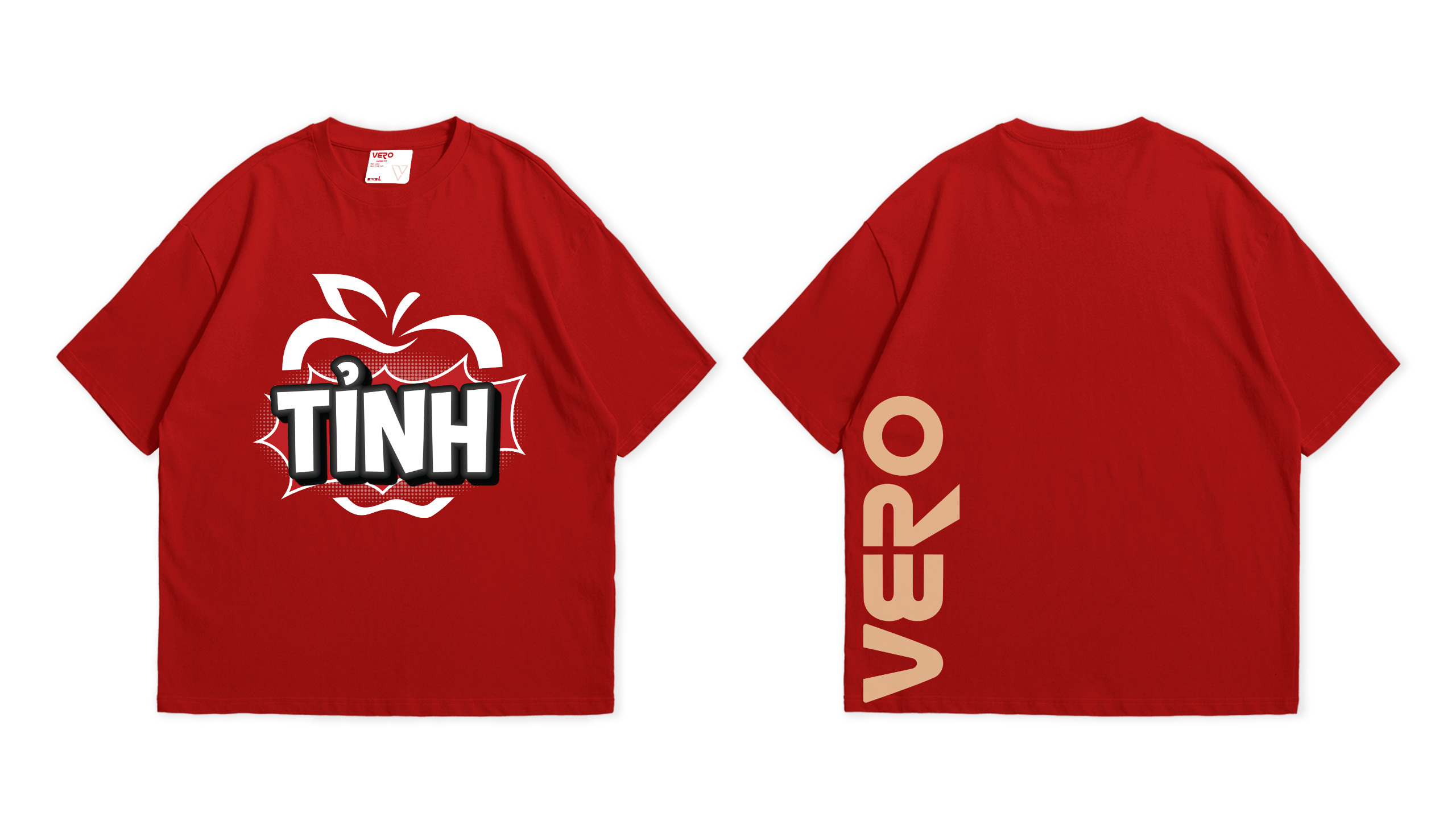 Áo Thun Nam/Nữ Vero "Tỉnh" Collection Form Oversize